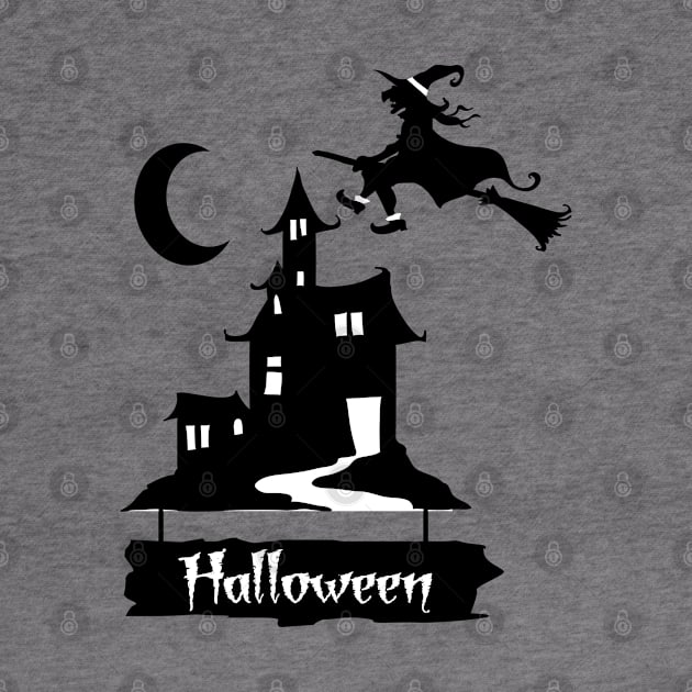Pumpkin Halloween Witch Party Costume Gift by DHdesignerPublic